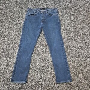 Revtown Jeans Mens 34x30 Blue Decade Denim Sharp Stretch Tapered Fit‎
